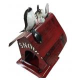 Snoopy Metal Birdhouse