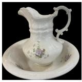 Vintage Pitcher & Bowl