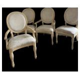 (4) Heavy Duty Dining Chairs (Need Cleaned)