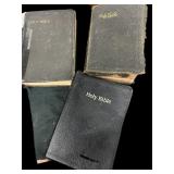 (3) Old Bibles