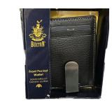 Buxton Front Pocket Leather Wallet