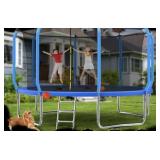 14 Ft Air Zone Trampoline wï¿½ Safety Enclosure