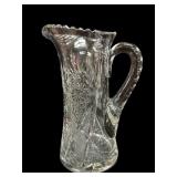 10 ï¿½ Heavy Crystal Pitcher