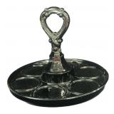 Black Amethyst Depression Tumbler Tray