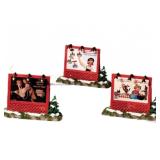 Department 56 Snow Village 3 pc Lighted Roadside
