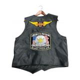 2XL GOLD HONDA WING RIGHT TO BEAR ARMS VEST