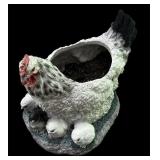 Hen wï¿½ Chicks Planter