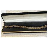 24K Over Sterling Silver Bracelet