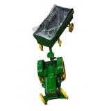 Metal John Deere Tractor & Hay Wagon