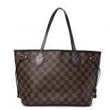 Louis Vuitton Damier Ebene Neverfull PM Tote Bag