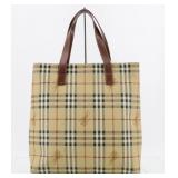 Burberry PVC Tote Bag