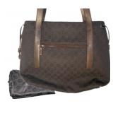Gucci GG Brown Canvas Tote Bag