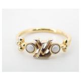 Louis Vuitton My LV Pearl Ring Size 7.5