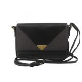 Yves Saint Laurent Black Multicolor Shoulder Bag