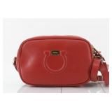 Ferragamo Gancini Leather Shoulder Bag