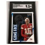 2020 Panini Score Patrick Mahomes Card