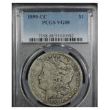 1890 Carson City Morgan Silver Dollar