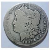 1882 CC Morgan Dollar