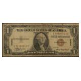 1935A Hawaii $1 Silver Certificate Emergency Note