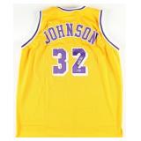 Autographed Magic Johnson Jersey