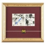 Autographed Willie Mays "The Catch" Photo