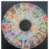 Venezuela Paper Money Currency