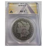 1878 CC Morgan Silver Dollar