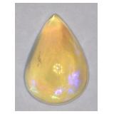 Natural 4.45 ct Pear Cut Cabochon Ethiopian Opal