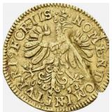 1652 German States Gold Ducat Eagle Coin