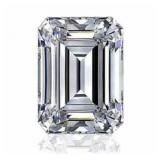 Emerald Cut 2.75 ct VS2 Lab Diamond