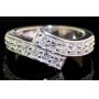 Brilliant 1.12 ct VS Diamond Bypass Ring