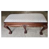 Beautiful Ornate End of Bed Bench