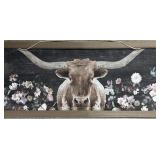 Floral Longhorn Picture