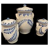 3 pc Cracker Barrel Canisters