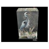 Pellier Paper Weight  The Great Blue Heron