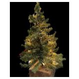Lighted Tabletop Tree