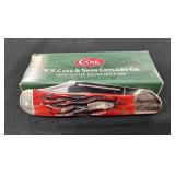 Case Knife "Copperlock Red Oak"