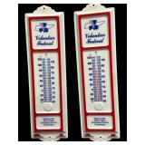 (2) Working Thermometers