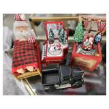 Musical Rotating Jack in Box & Piano, Santa &