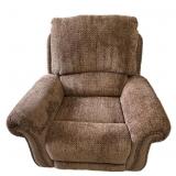 Swivel Rocker Recliner (Back UPHOLSTERY Damaged)