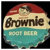 Bottle Cap Ad Drink Brownie Root Beer