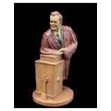 Vintage Tom Clark Sculpture PASTOR PATTERSON