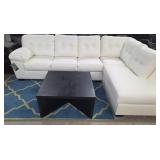LEATHER SECTIONAL