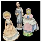 (3) Vintage Figures