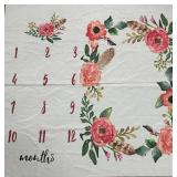 Baby Month Chart Photo Backdrop