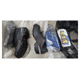 Rubber Shoe Covers, Batteries, Wet Bags