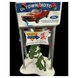 UPTOWN MOTORS  Ford-Metal Village Sign