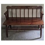 Old  wooden bench