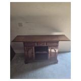 Vintage Kling Colonial Solid Wood Drop Leaf