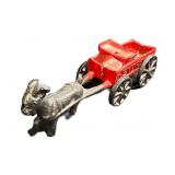 Cast Iron Horse & Buggy